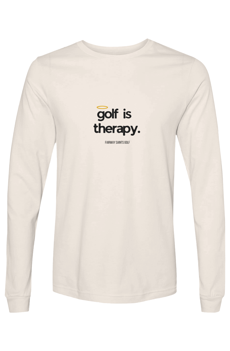 Golf is Therapy Bella Canvas (3501 Bella Canvas Long Sleeve T Shirt