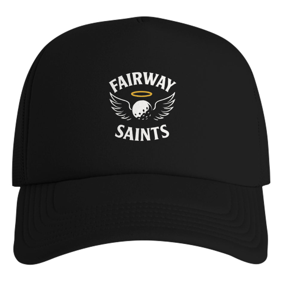 Fairway Saints Wings & Halo Foam - Black