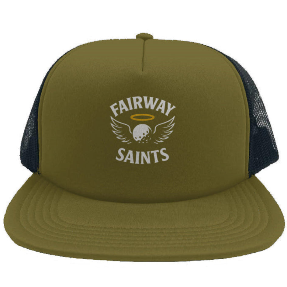 Fairway Saints Wings & Halo Foam - Mustard/Black
