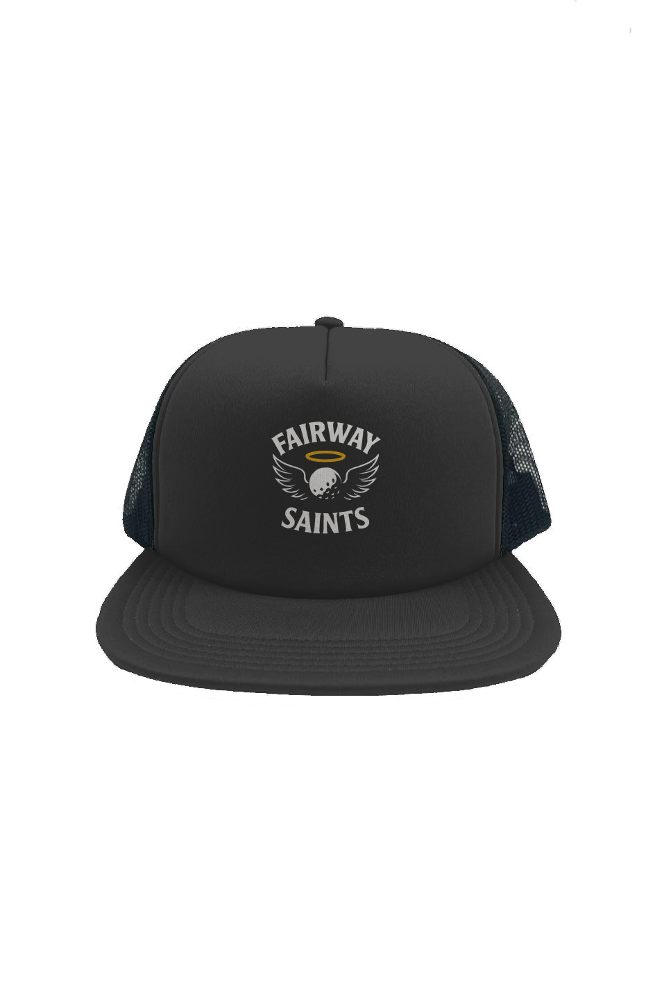 Fairway Saints Wings & Halo Foam - Black
