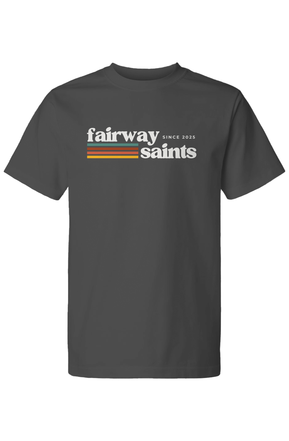 FSG Vintage Street Tee - Charcoal