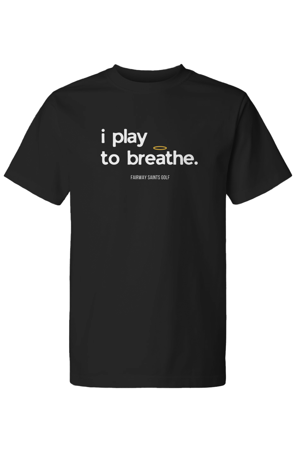 I Play To Breathe Black