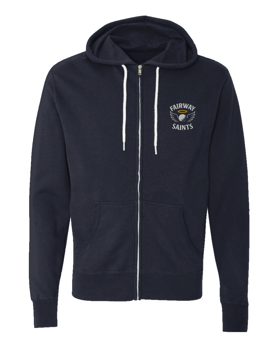 The FSG Full-Zip Hoodie Navy NEW