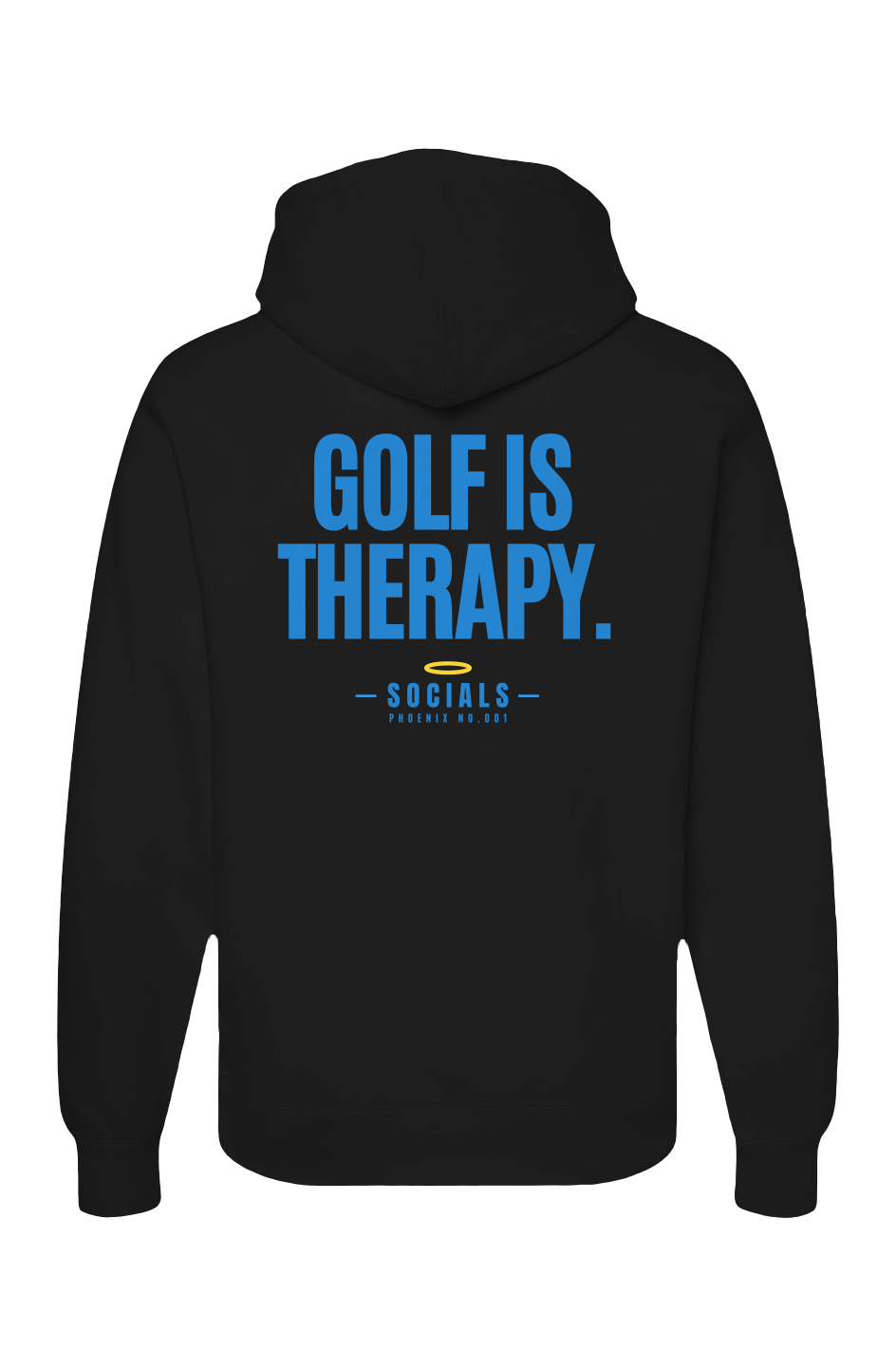 NO 001 HEAVYWEIGHT HOODIE BLACK