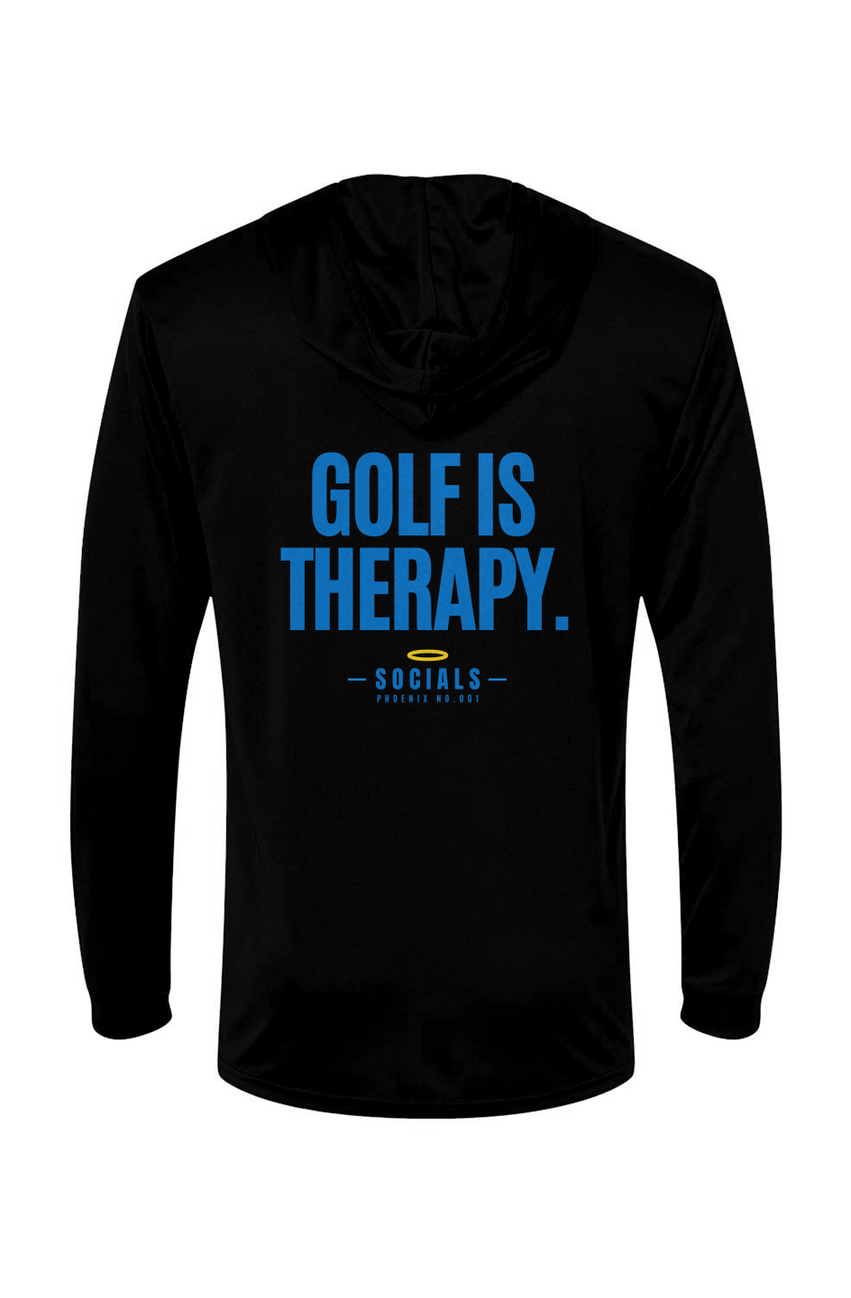 The Phoenix No 001 Performance Hooded LS Black