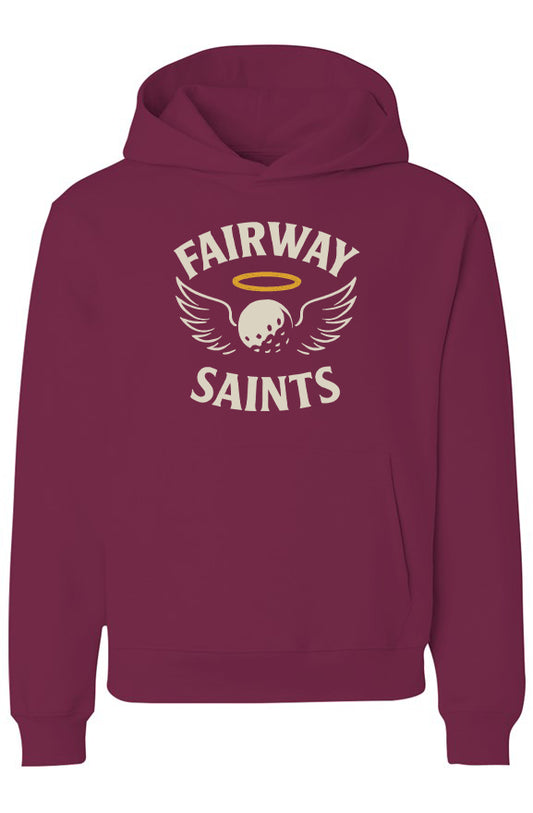 FSG_005 - Lounge Heavyweight Boxy Hoodie (Maroon)