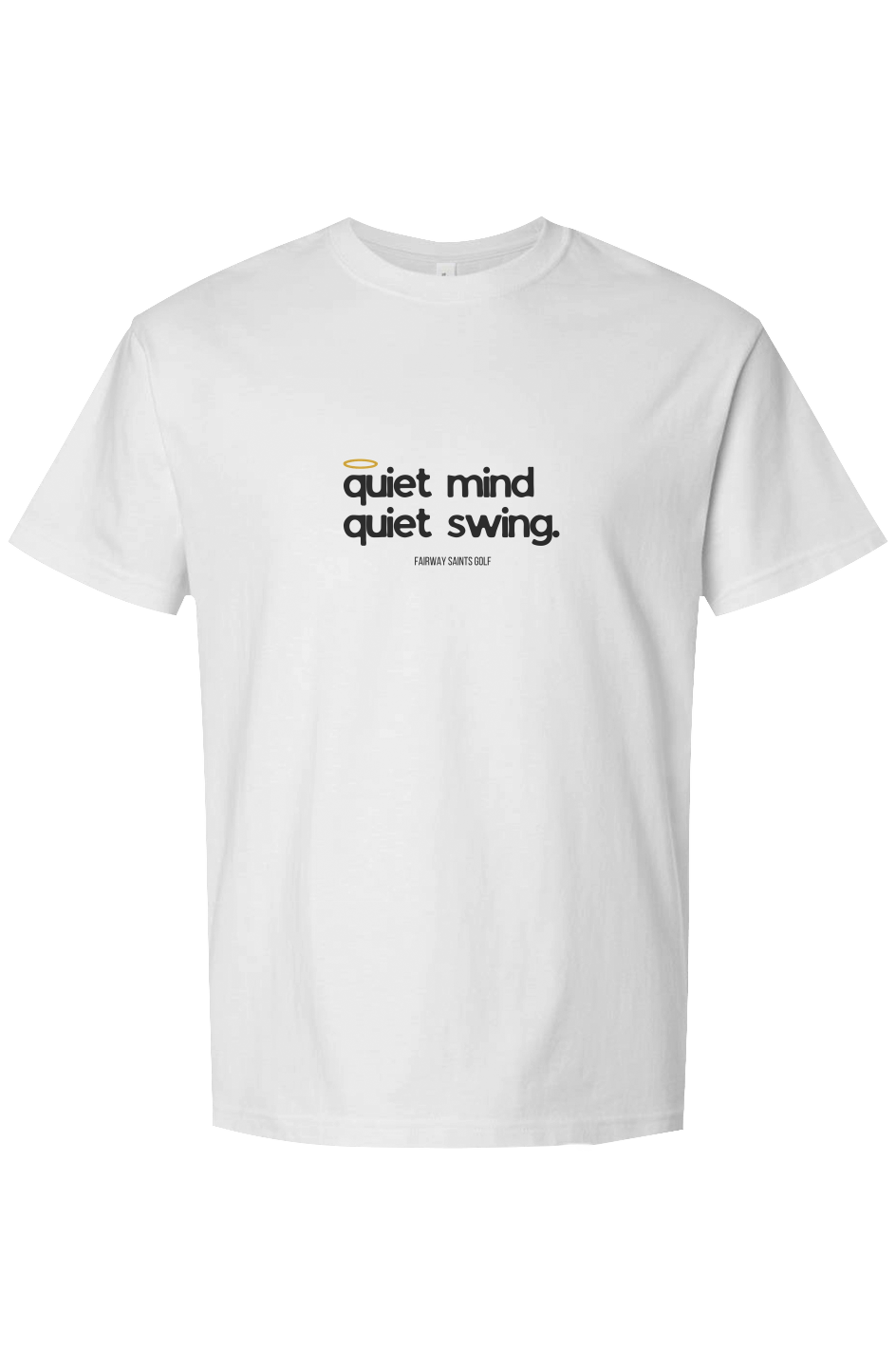 Quiet Mind Quiet Swing Bella Canvas  (3010) Heavyweight Tee