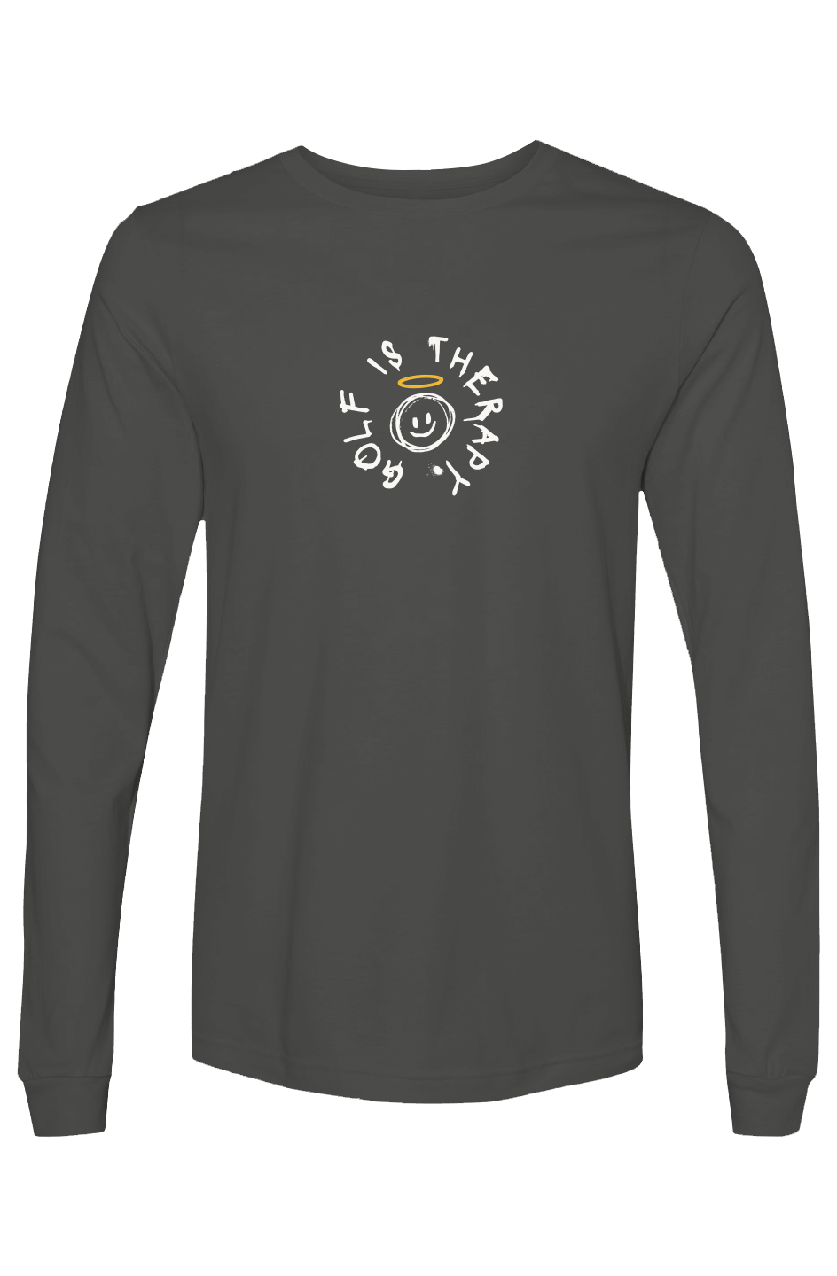 Bella Canvas Long Sleeve T Shirt Smiley