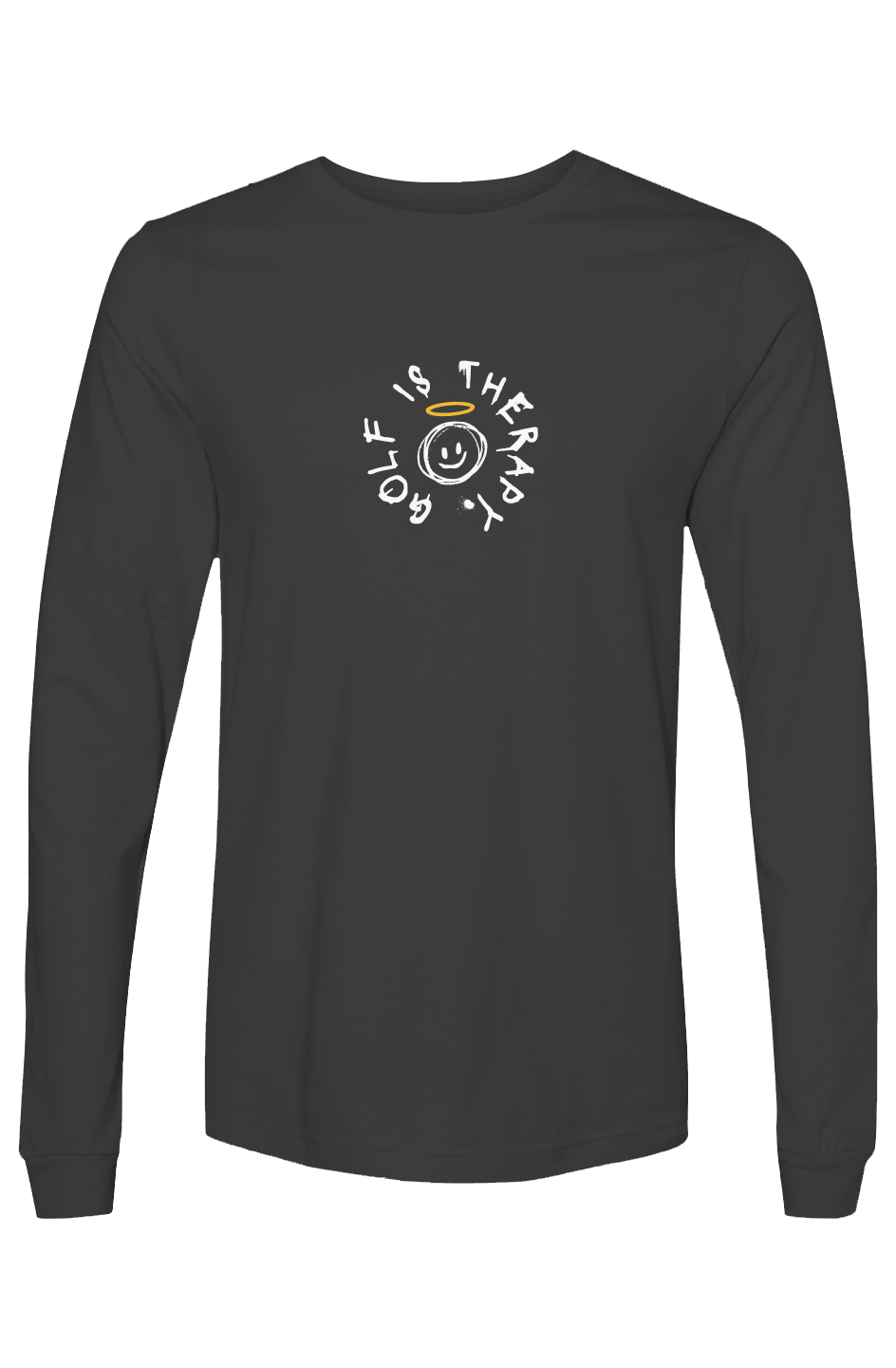 Bella Canvas Long Sleeve T Shirt Smiley