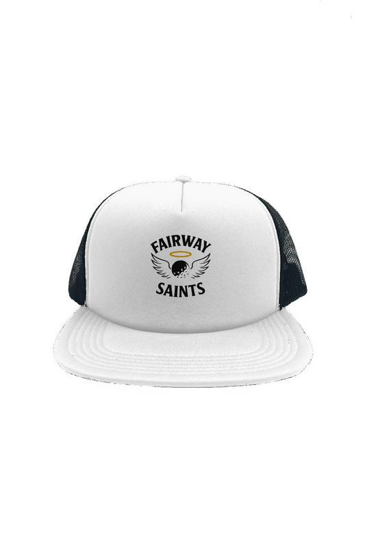 Fairway Saints Wings & Halo Foam - White