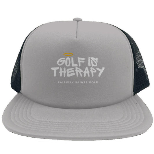Golf Is Therapy Street Foam - Grey/Black