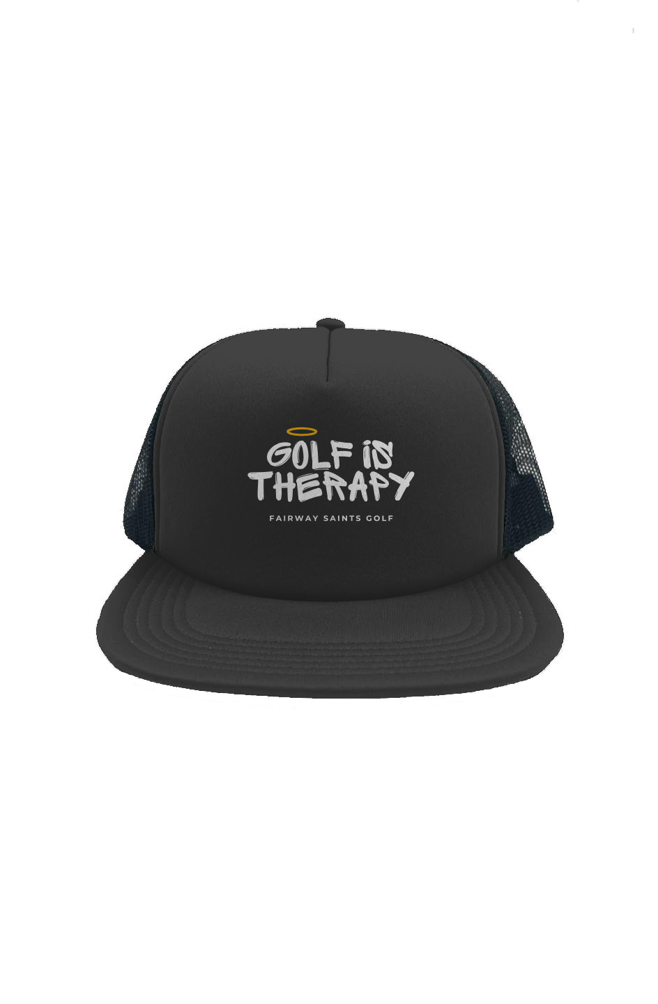 Golf is Therapy Foam - Black