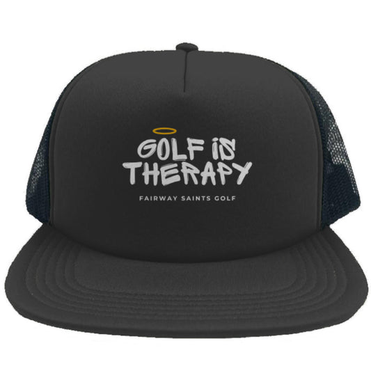 Golf is Therapy Foam - Black