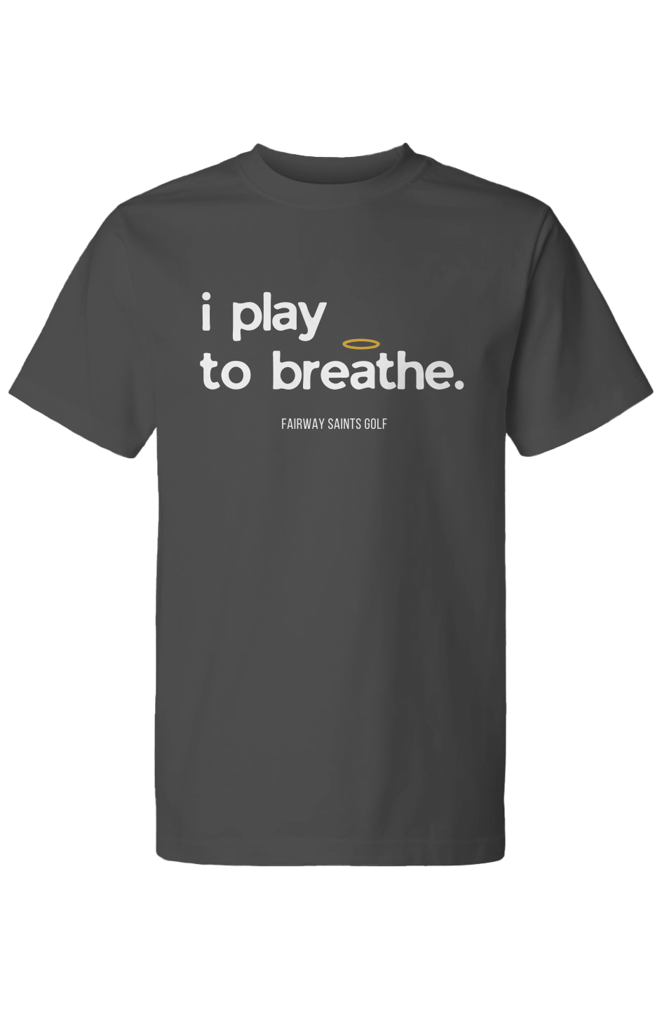 I Play To Breathe Charcoal