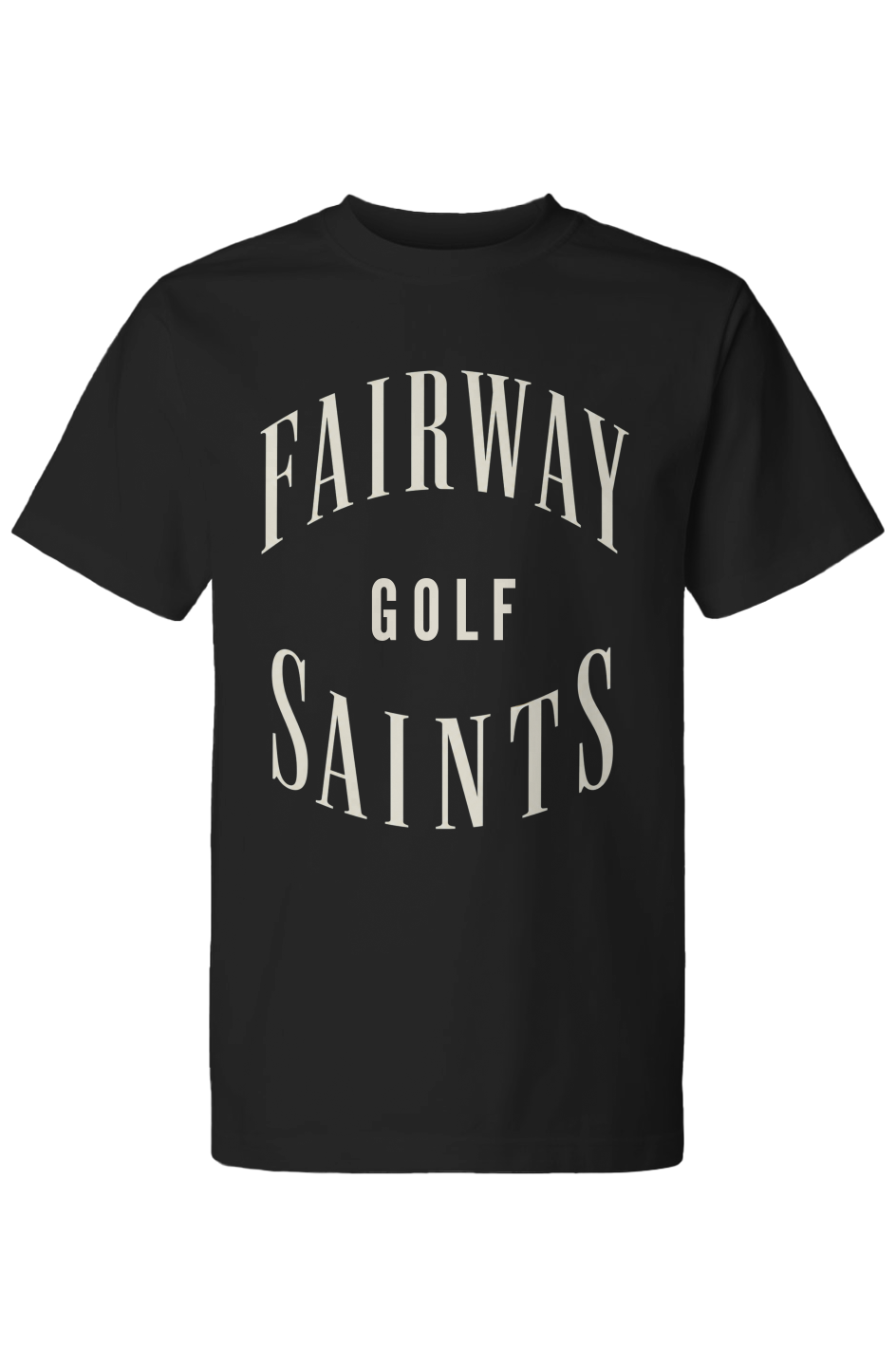 Fairway Saints Street Tee Black