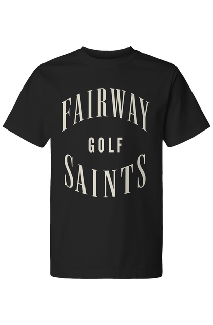 Fairway Saints Street Tee Black