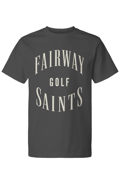 Fairway Saints Street Tee Charcoal