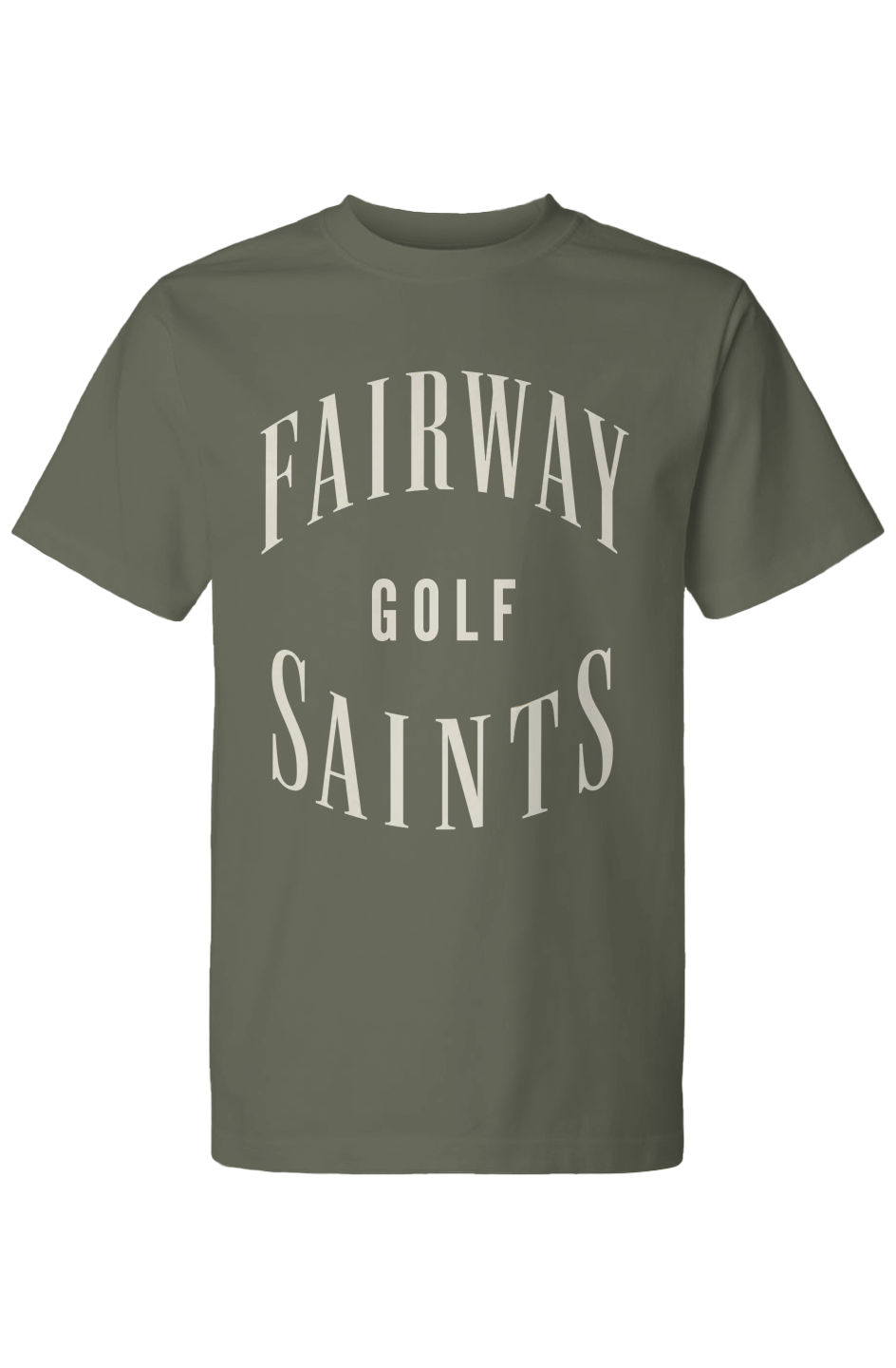 Fairway Saints Street Tee Military