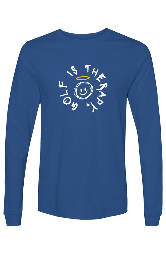 Golf Is Therapy Smiley Royal NEW
