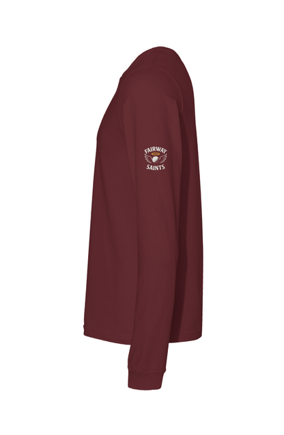 Golf Is Therapy Smiley Maroon NEW