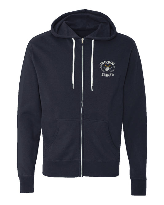 The FSG Full-Zip Hoodie Navy NEW