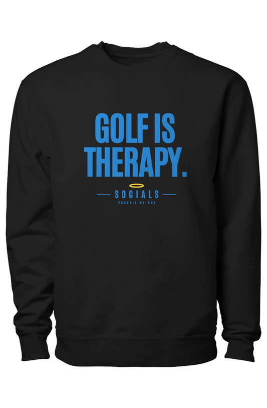  Phoenix No 001 Golf Is Therapy Heavyweight Crew