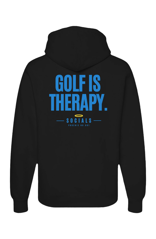 Phoenix No 001 Golf Is Therapy Heavyweight Hoodie