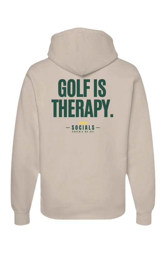 Phoenix No 001 Golf Is Therapy Heavyweight Hoodie