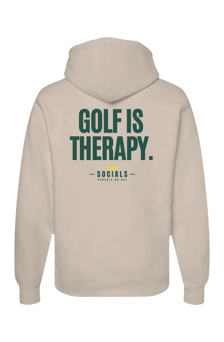 NO 001 HEAVYWEIGHT HOODIE IVORY