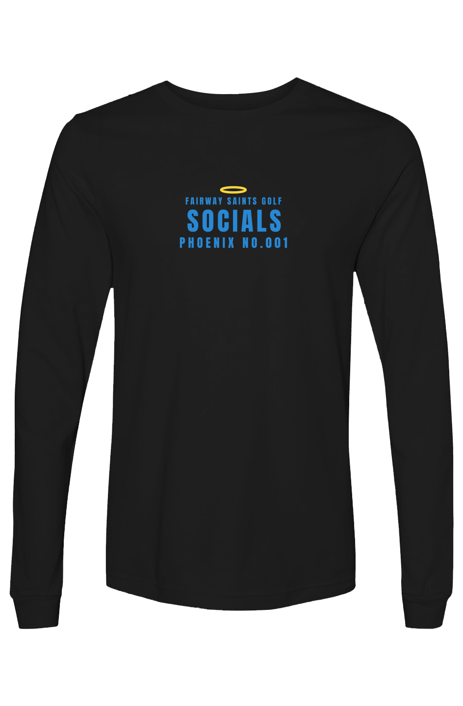 The Phoenix No 001 Long Sleeve Tee Black