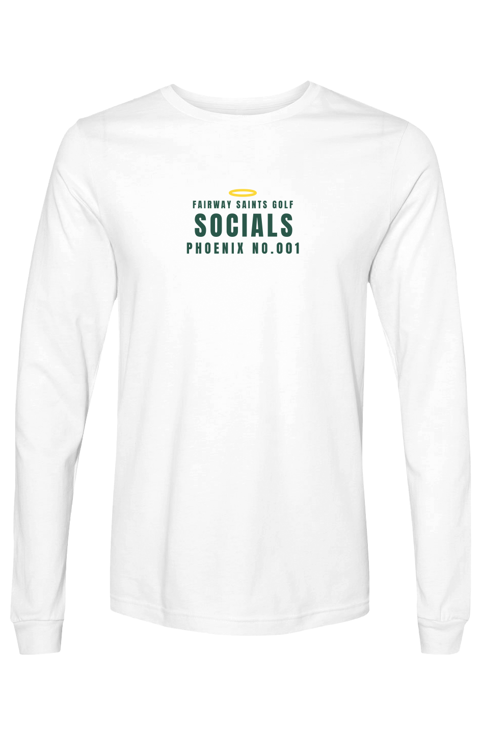The Phoenix No 001 Long Sleeve Tee White