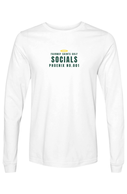 The Phoenix No 001 Long Sleeve Tee White